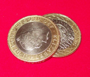 flipper coin £2  format